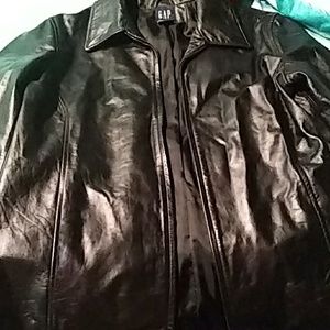 Leather jacket